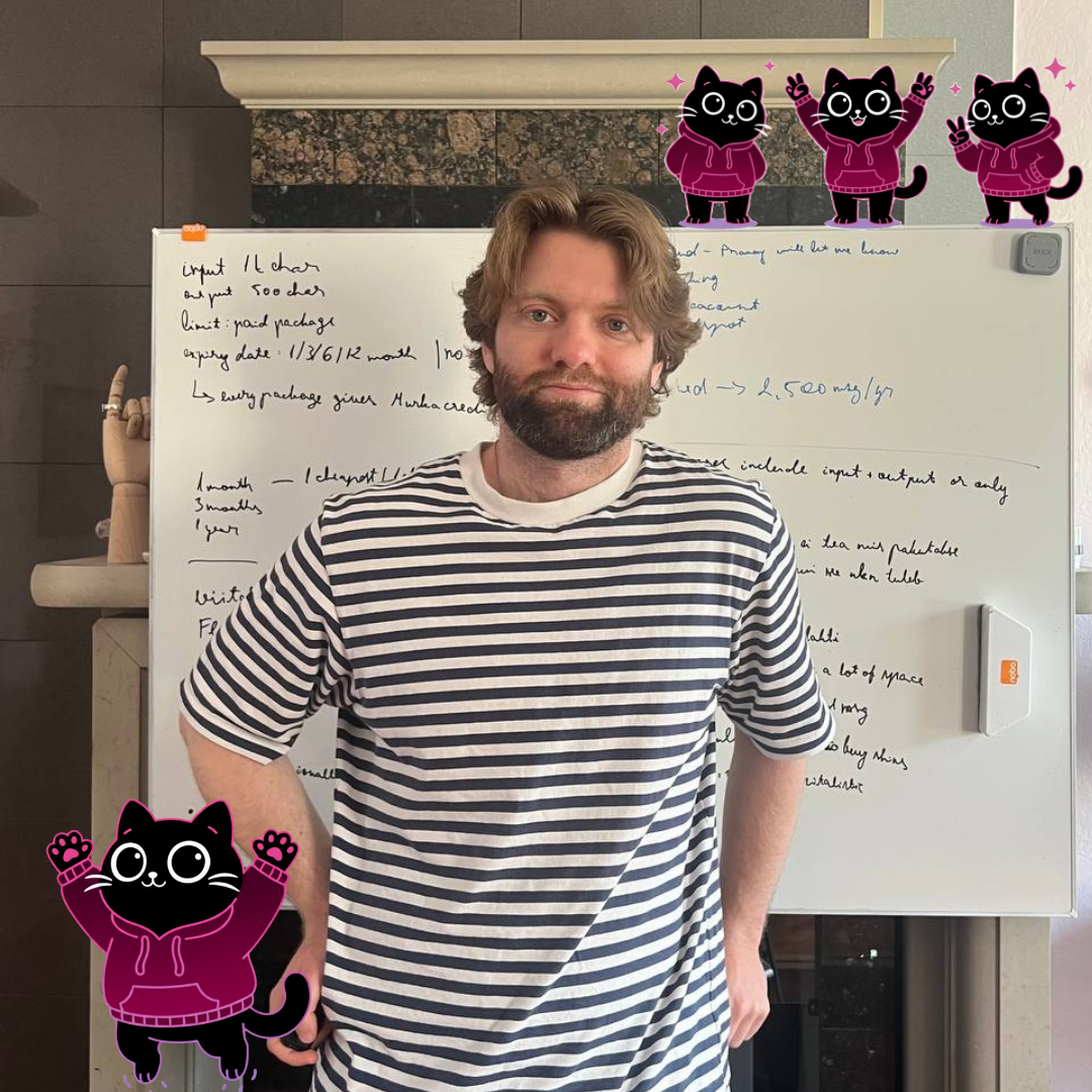 About Murkaverse - Team photo with Murka companions